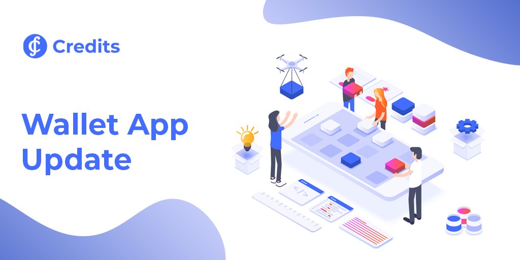 We are pleased to announce the launch of the new mobile version Credits wallet!

Read more - credits.com/news/117-we-ar…

#blockchain #crypto #cryptocurrency #credits