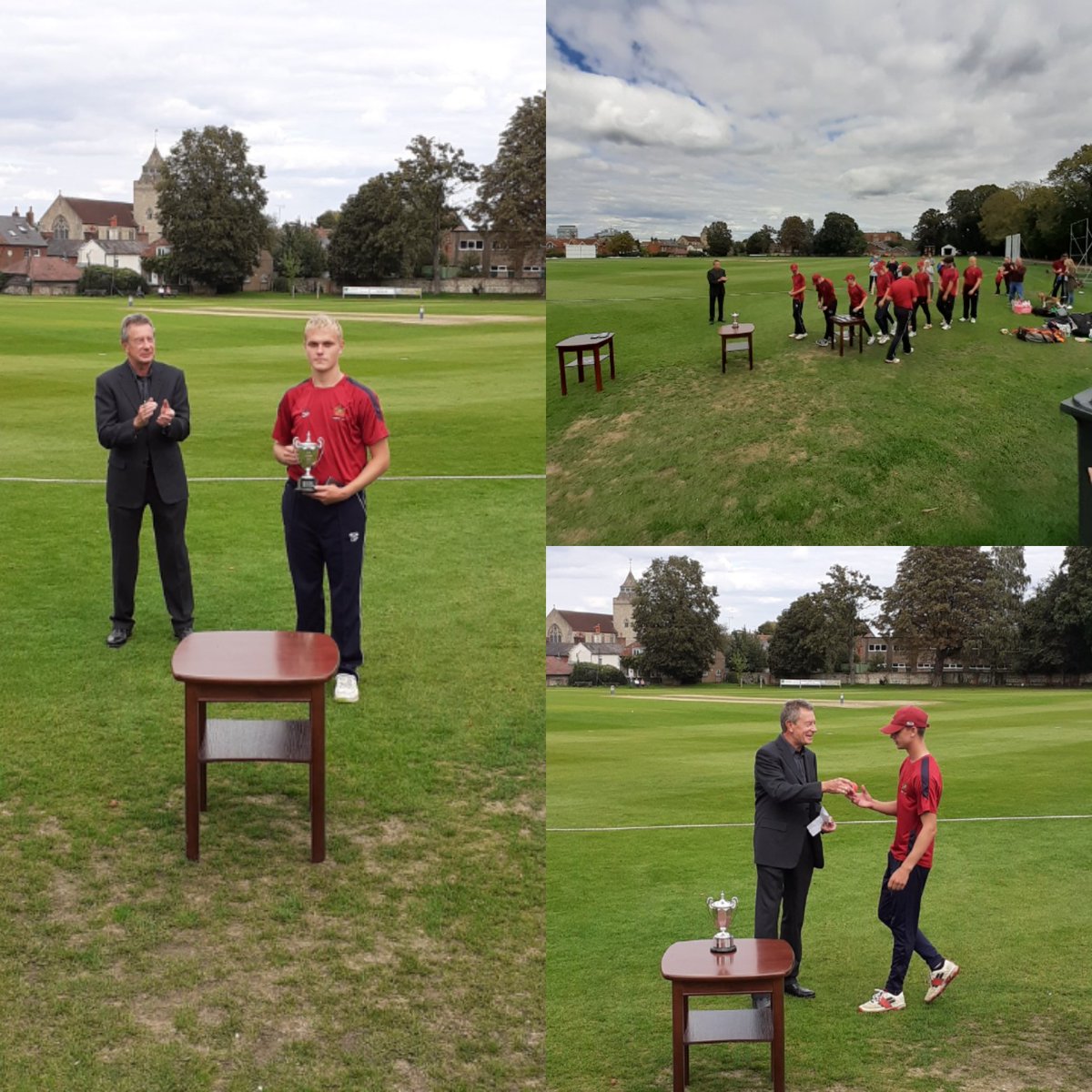 HampshireCB's tweet photo. #HantsClubChamps20 @HavantCricket 62-1(12.2) win under 17 Kerry 🏆
#PlayCricket https://t.co/icoT22vcRI https://t.co/rH0p6Zdig6