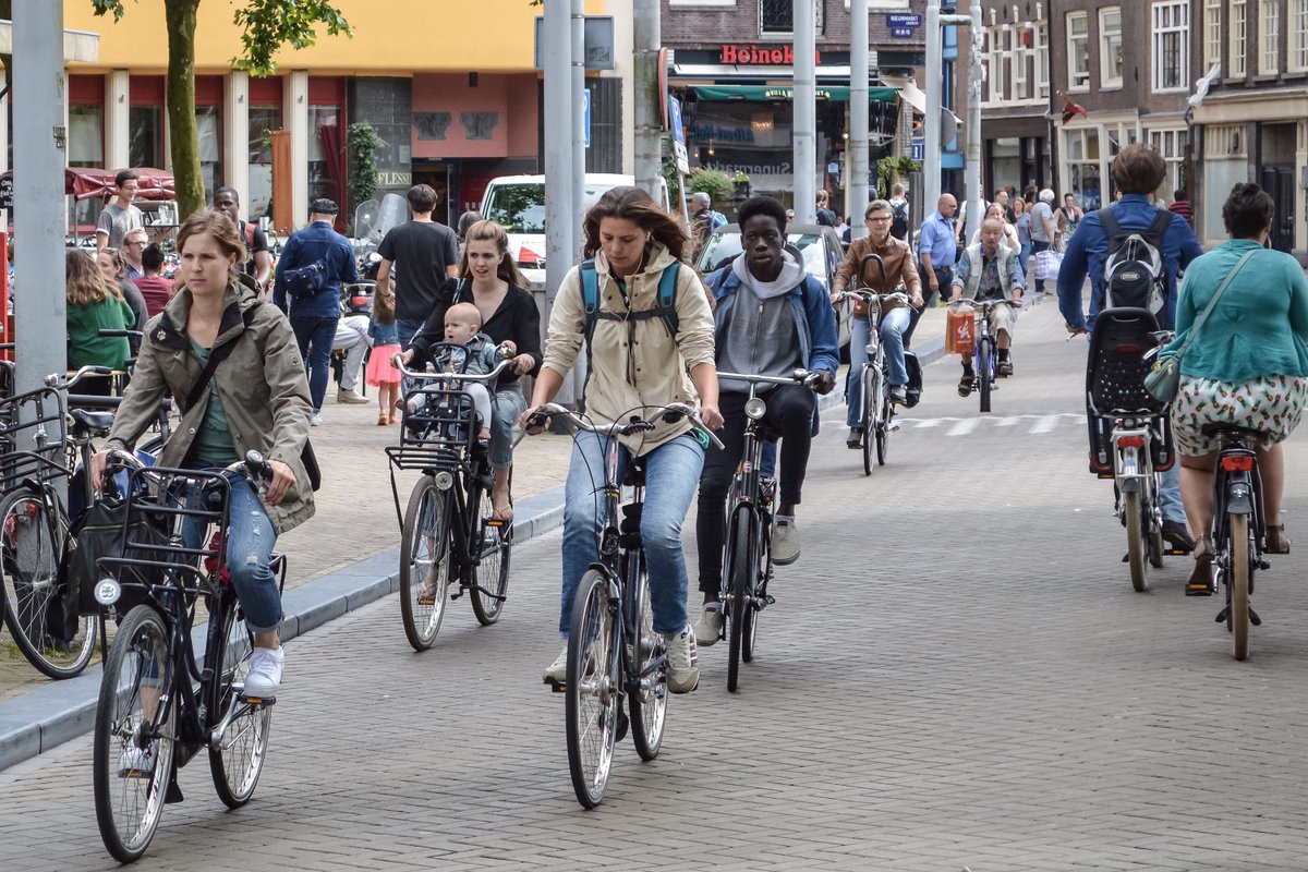 Dutch Cycling Embassy on Twitter: "As cities around the world experience an  unprecedented "bike boom", what key lessons can they learn from the Dutch?  🚲 Think at the Network Level 🚲 Every