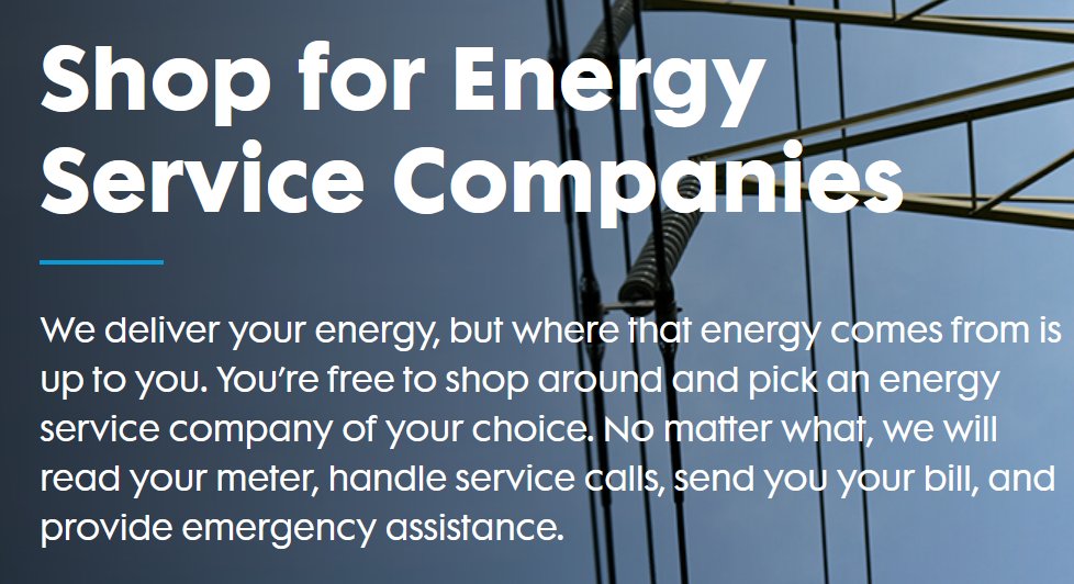 Con Ed calls this Program "Power Your Way" it started in 1996 for gas and 1998 for electric customers in New York after energy markets were deregulated. This was supposed to be a counter to the monopoly utility status that the IOUs had, and be a win for ratepayers 2/