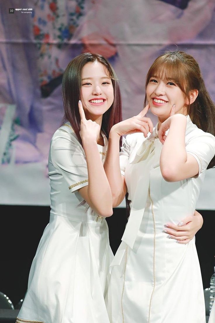 From starship trainees together, to IZ*ONE Wonyoung and Yujin. Thank you onni for going through everything with me and for being a part of izone. Hopefully we can be together forever.  #DaydreamingYujinDay