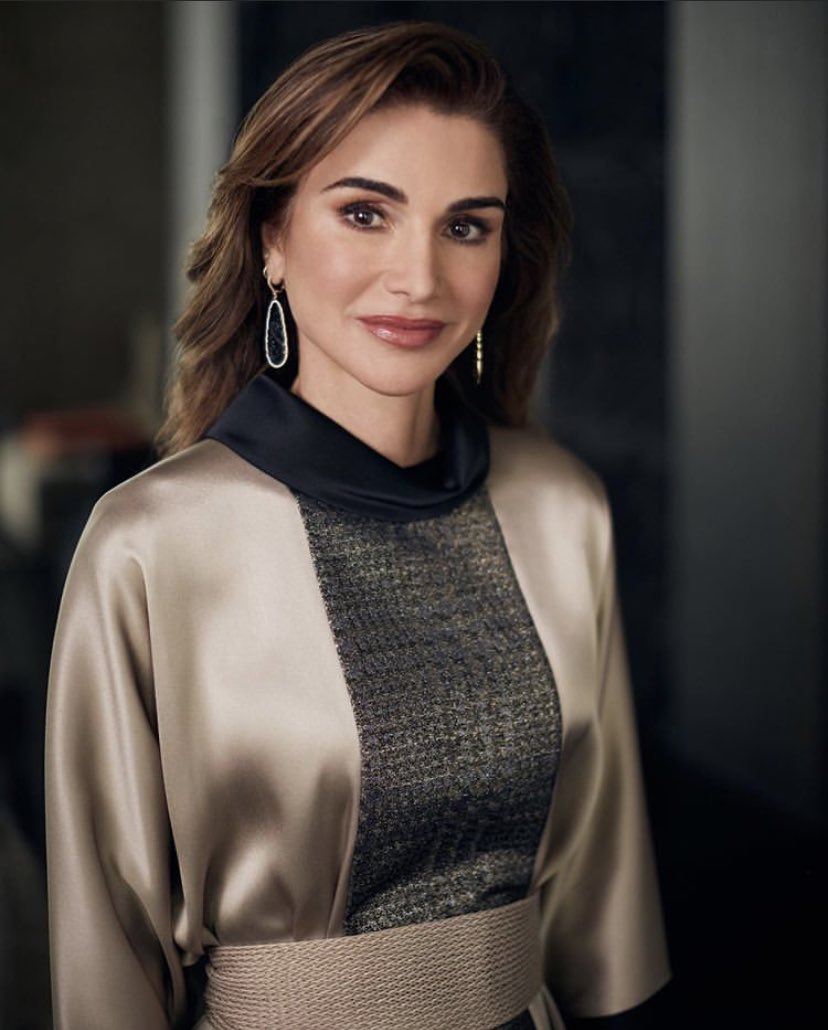 Happy 50th Birthday to Queen Rania of Jordan, wife of King Abdullah II. 
