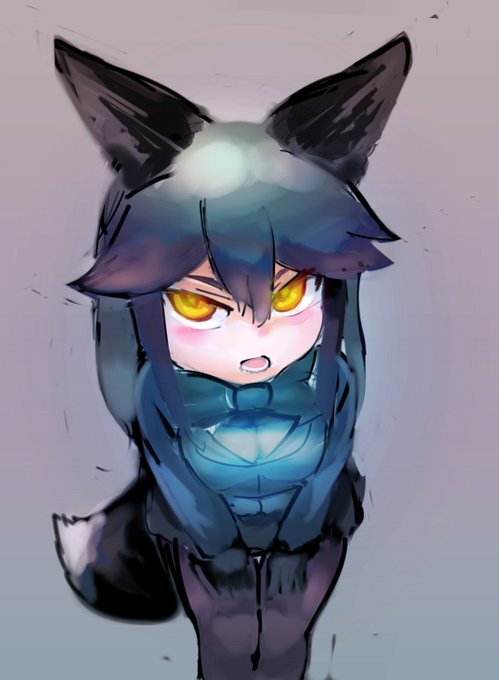 パース狂ってグルコサミン体操みたいになったギンギツネです 