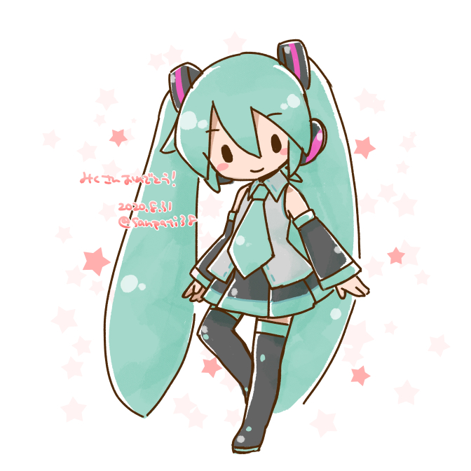 「初音ミク誕生祭2020」のTwitter画像/イラスト(新着))