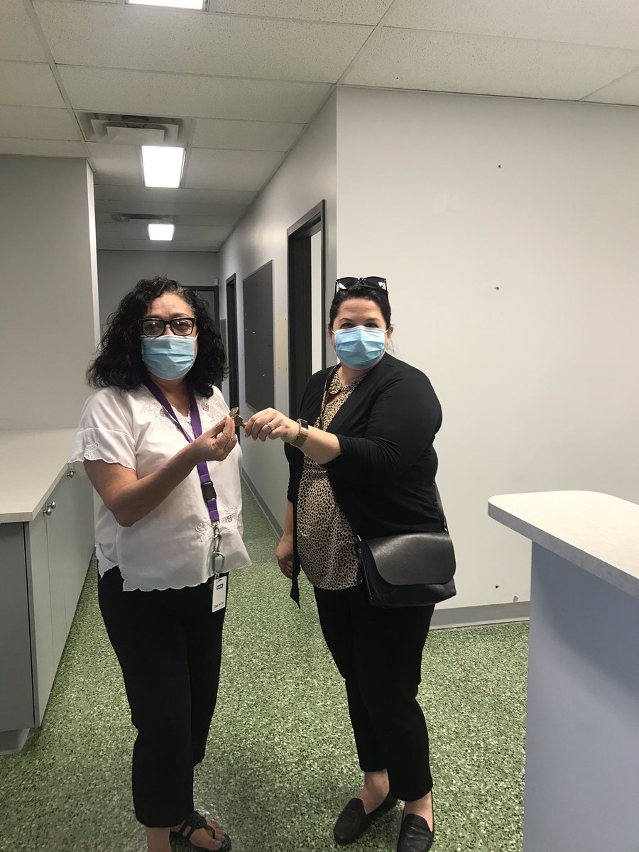WESTofWindsor's tweet photo. While we are saddened to lose our fab neighbour @LDAWE1 , we are happy they found a new space. Also, we are assuming their old space to be better prepared for staffing and serving the community! #gettingthekeys ๐ https://t.co/DADHyA6y2f