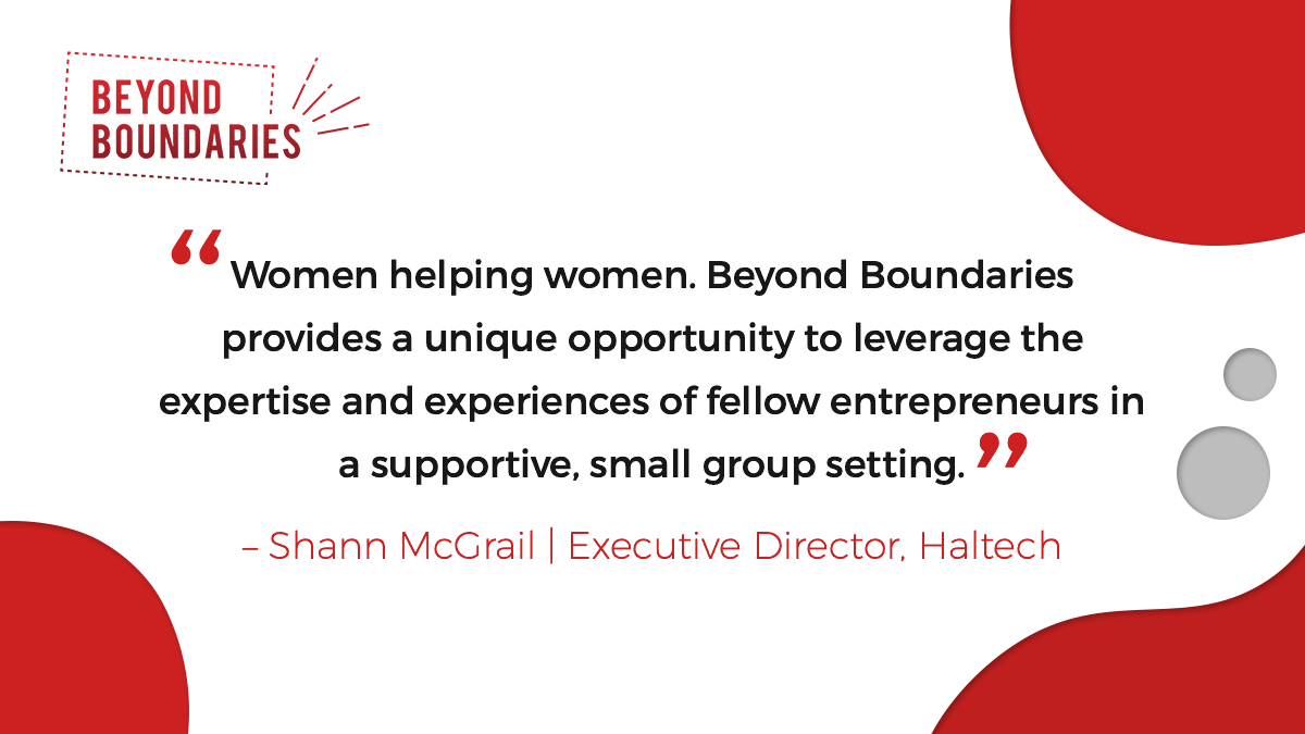 <a href="/shannm/">shannm</a> of Executive Director of <a href="/Haltech_RIC/">Haltech</a> shares wise words to support and encourage women #entrepreneurs in #Halton.  Want to know if the #BeyondBoundaries program is a best fit for you? See details below:

haltech.ca/beyond-boundar…
<a href="/RegionofHalton/">Halton Region</a> <a href="/FedDevOntario/">FedDev Ontario</a>