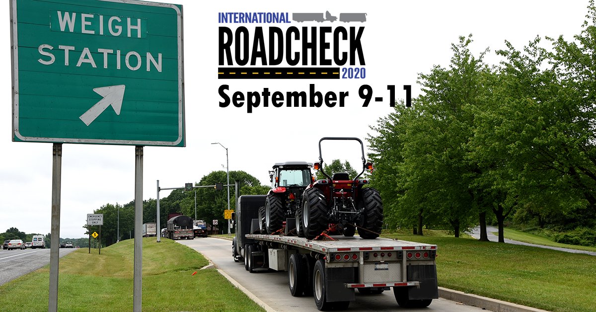 CVSA on Twitter "International Roadcheck starts in 10 days. Roadcheck