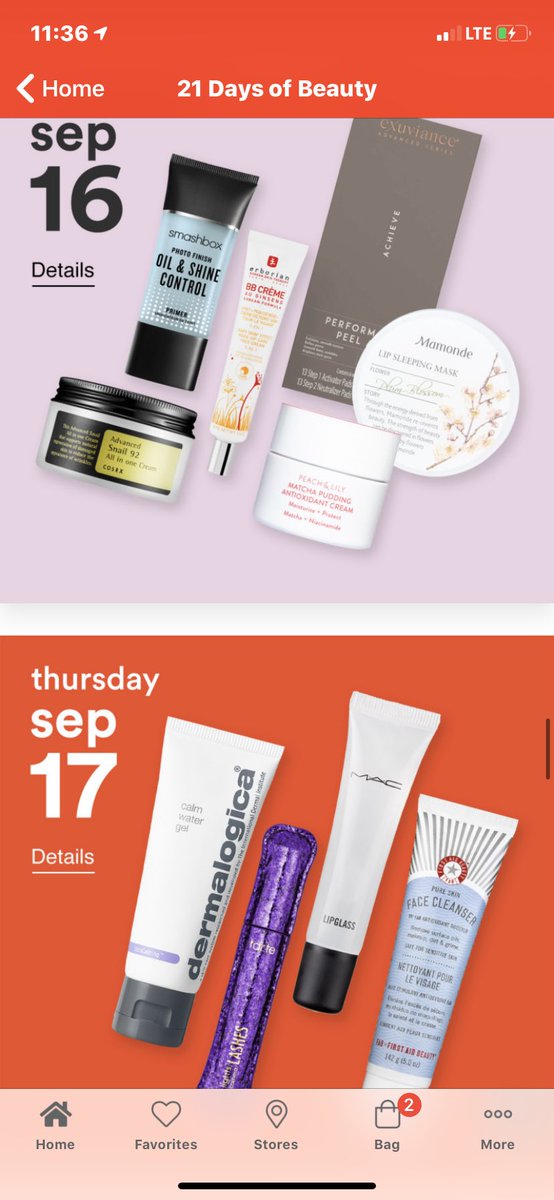 The only skincare days that matter this time for Ulta’s 21 days of Beauty. I’ll do a mini thread on what you should purchase and what concerns it treats.