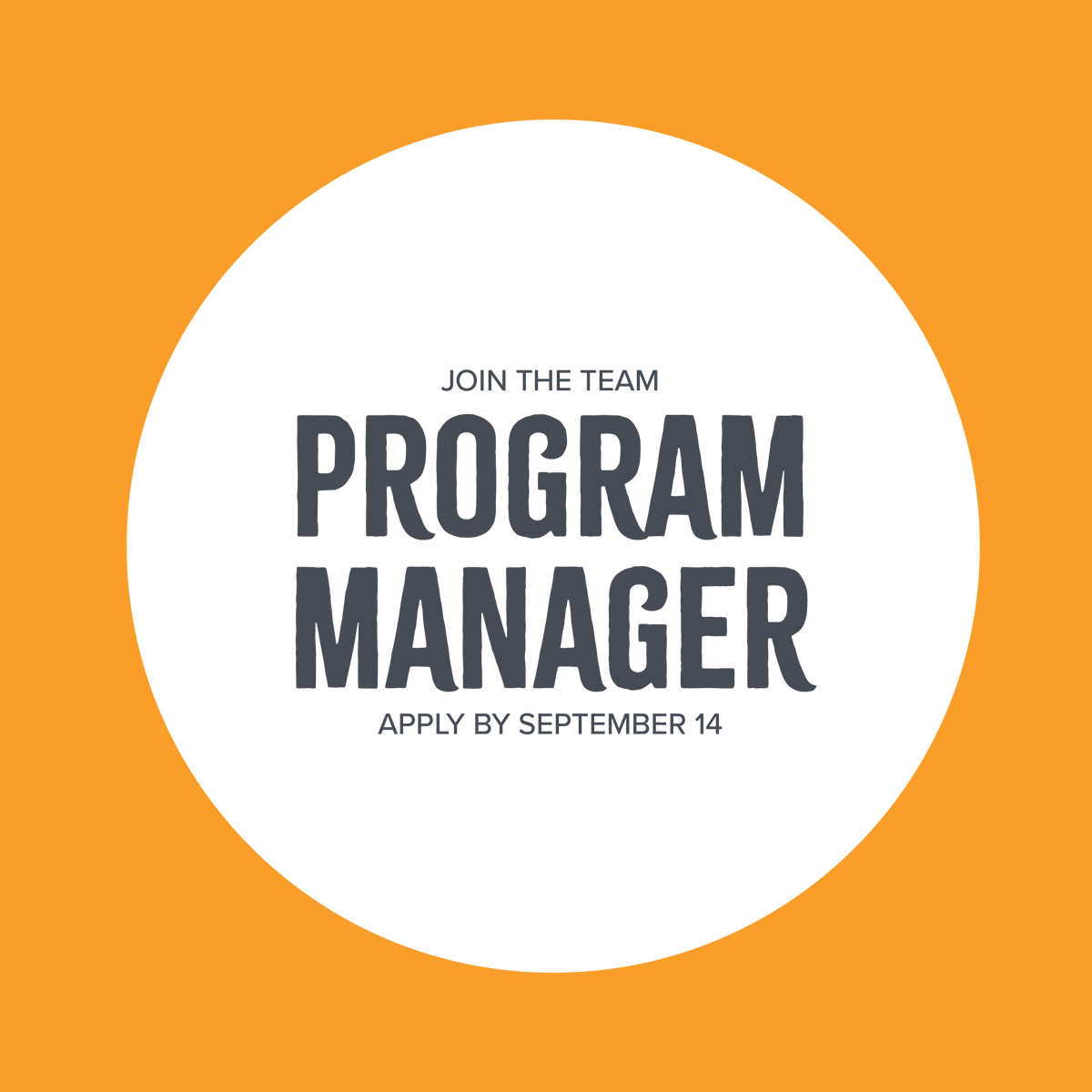 PlantTheSEAD's tweet photo. We're seeking a passionate and
creative-thinking Program Manager to lead and
manage our overall programs that are focused in just storytelling, cultural arts and languages, emerging
creative leadership, and dual pandemic response.

Learn more: https://t.co/hNPZ2upva3 https://t.co/VS9uIDrf2a