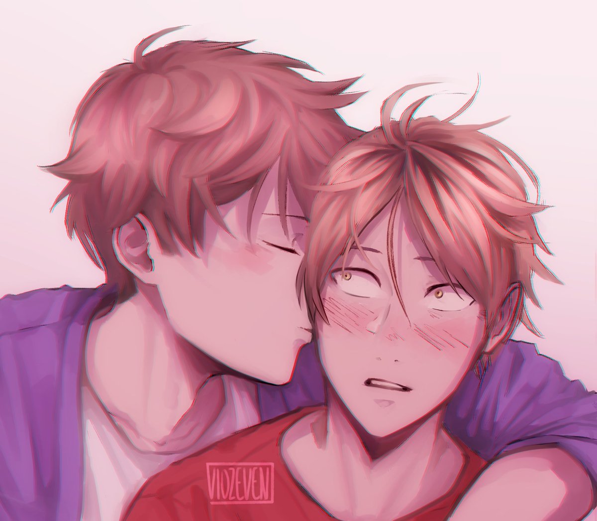 viozeven's tweet photo. In celebration of hitting 3k followers I'm doing an art giveaway!! Weehoo! ^-^ <3

How to enter:
✨Must be following me!
✨Like &amp; RT this tweet!
✨Comment what character(s)/ship you'd want me to draw! (OC's or irl people are acceptable with ref pic!)

Prices are listed in thread! https://t.co/00UnfZAe2a
