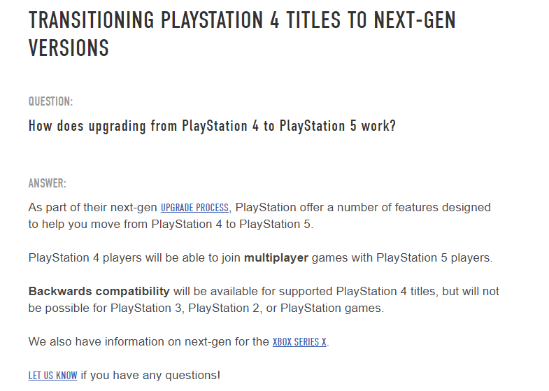 PS5 is not backwards compatible with PS3/PS2/PS1 games, according to a Ubisoft supprot page bit.ly/32FzsKW