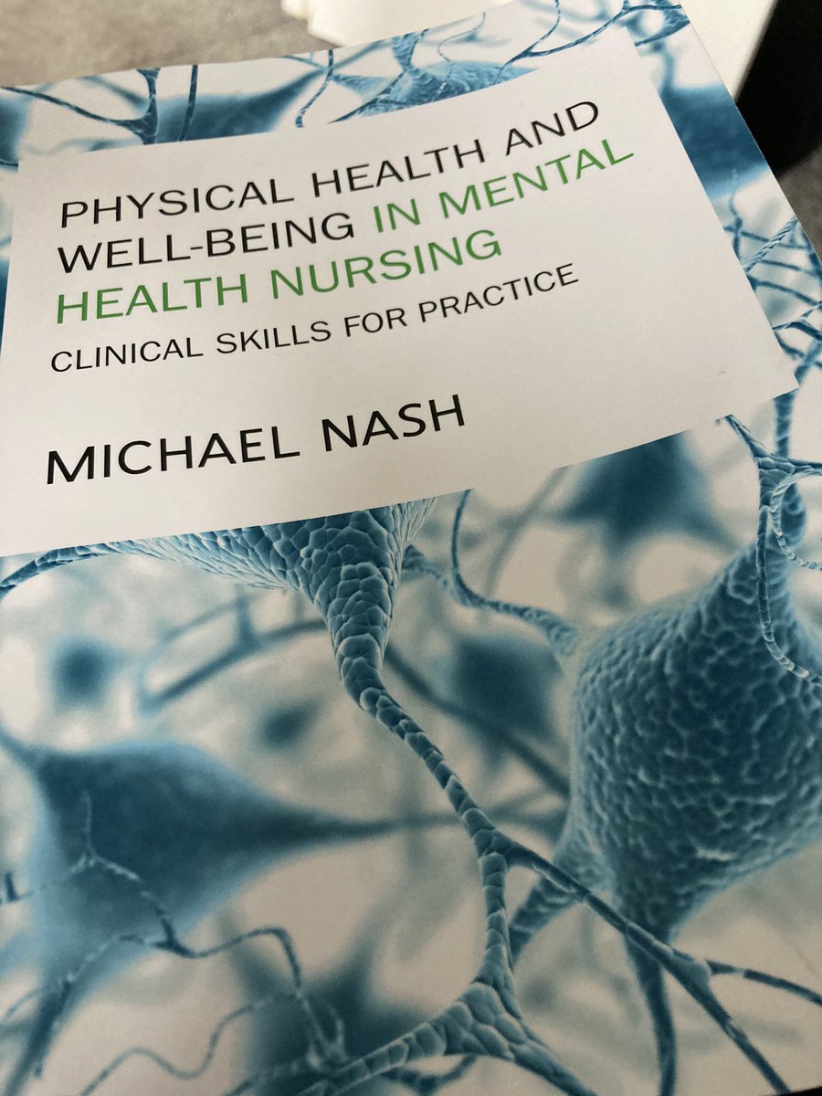 This book is fab! #parityofesteem #mentalhealthmatters #physicalhealthmatters @OUScotland @WeStudentNurse @StNurseProject @RMNBBpodcast