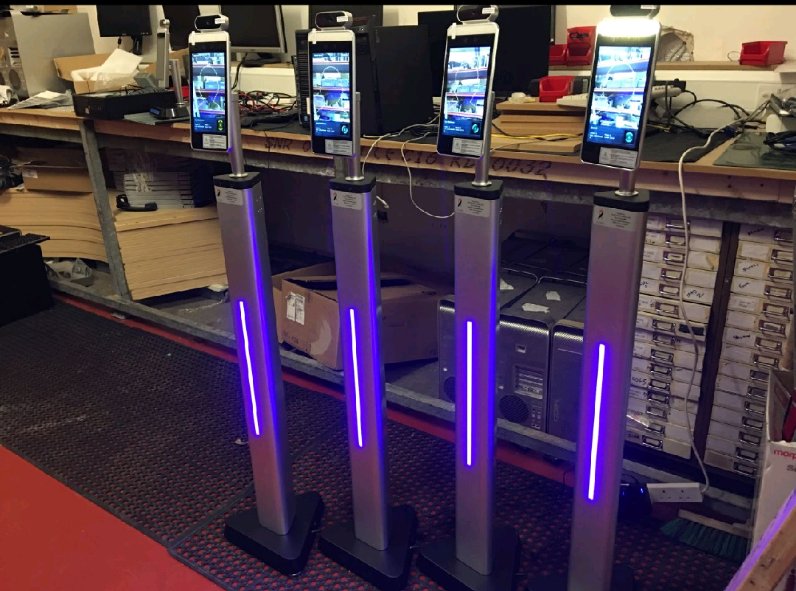 MorgantheBriar's tweet photo. These temperature terminals are proving very popular with a lot of our business customers. Make sure to give me a shout if u are looking for one for your business #evaditsolutions #COVID19 #temperaturechecking https://t.co/twH18yezq2