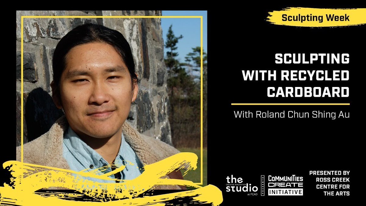 CBCArts's tweet photo. Don't bring your cardboard out to the curb on recycling day this week โ turn it into a sculpture instead! We're learning how on this week's #CommunitiesCreate stream: https://t.co/FFr3DUWrom https://t.co/amxlZHalpD