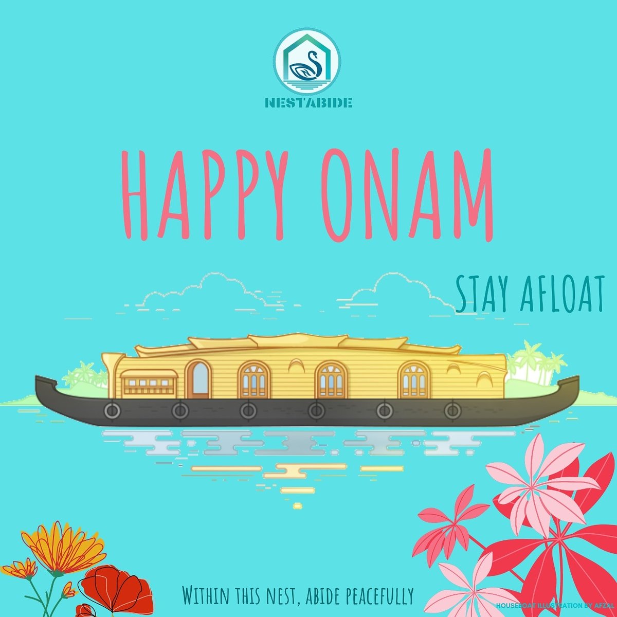 NestAbide's tweet photo. Happy Onam! 
~ NestAbide team

#onam #onam2020 #stayafloat #nestabide https://t.co/9KkjdnRkp7