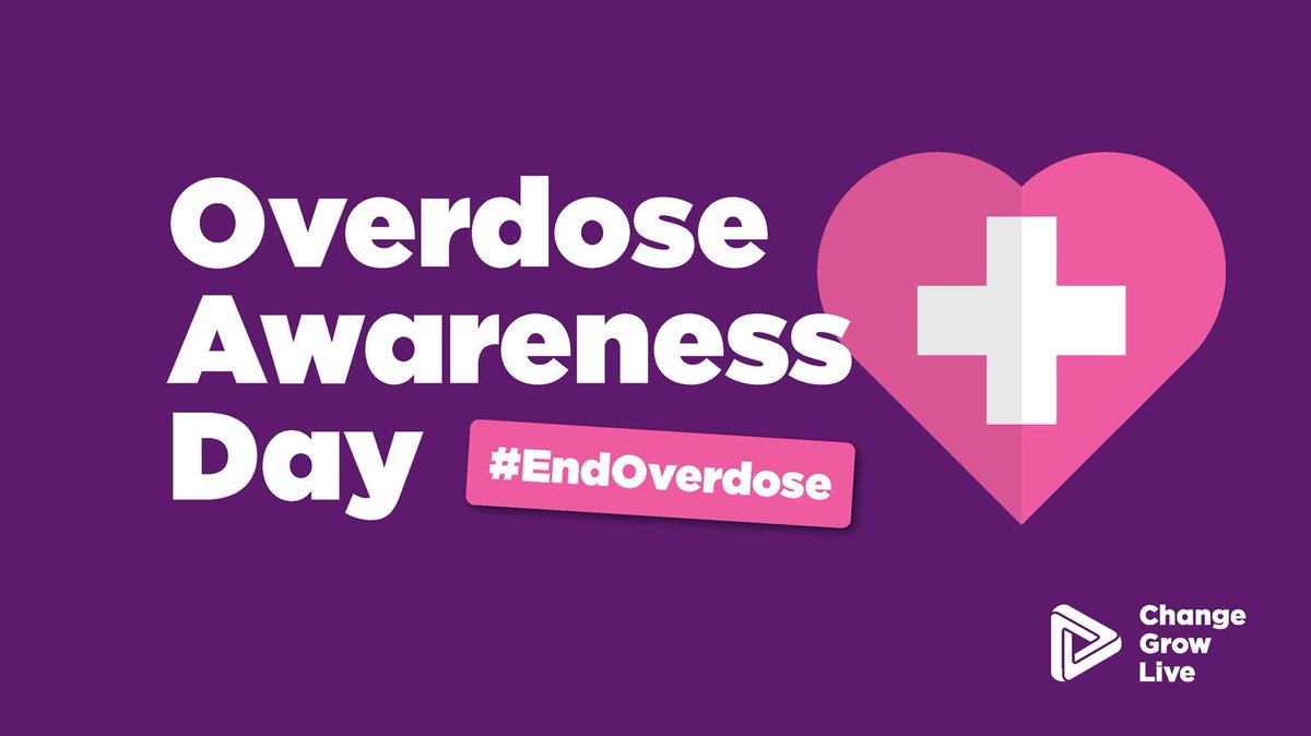Today is International Overdose Awareness Day 
It aims to raise awareness of overdose and reduce the stigma of a drug-related death. 
It also acknowledges the grief felt by families and friends remembering those who have died or had a permanent injury because of drug overdose.