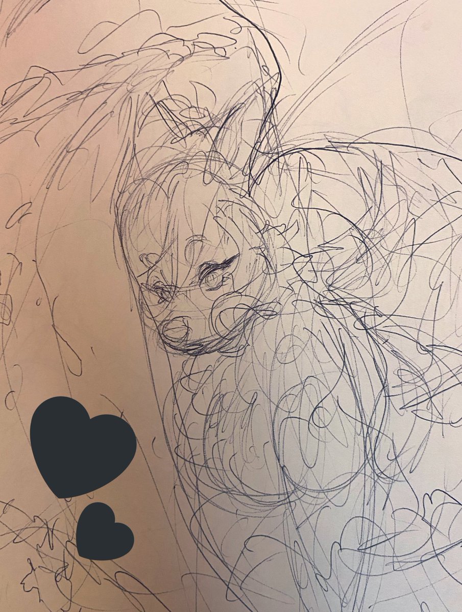 I rarely post my supersketches, but they make up about 90% of my art ?