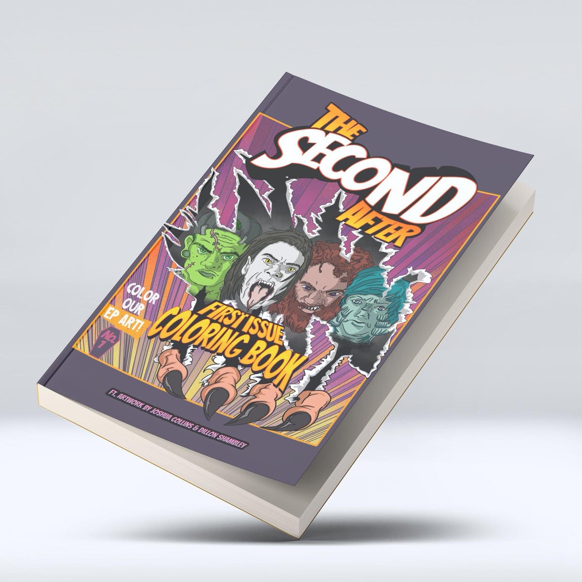 We are releasing our first coloring book! Based on the concepts from "We Are Who We Are." It is only $15! Get yourself a copy of it at thesecondafter.bigcartel.com 😁

🖼: The Digital Butler