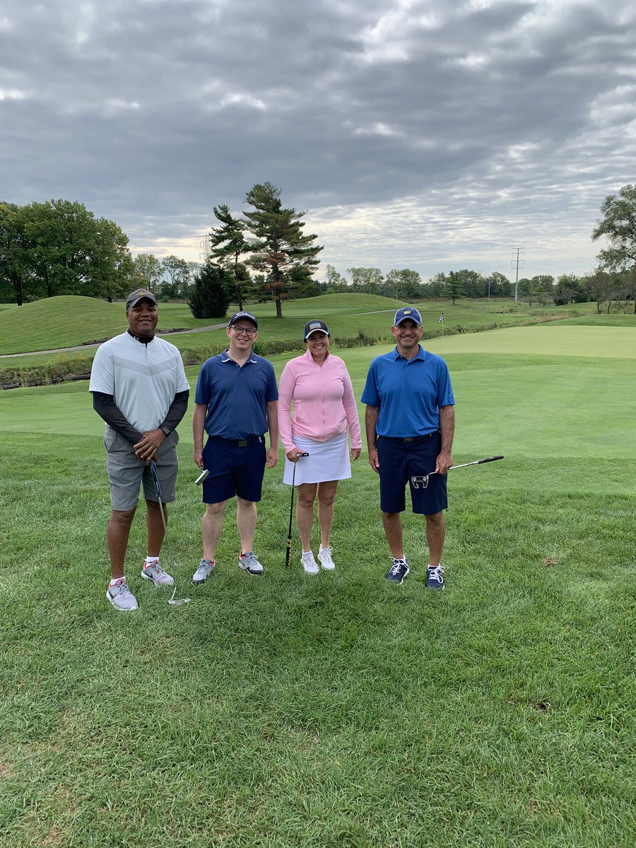 nextech's tweet image. We love having our board members @ScottDorsey @marykayhuse @LeroyRobinsonD1 &amp;amp; @AshleyVukovits on the golf course with us today!