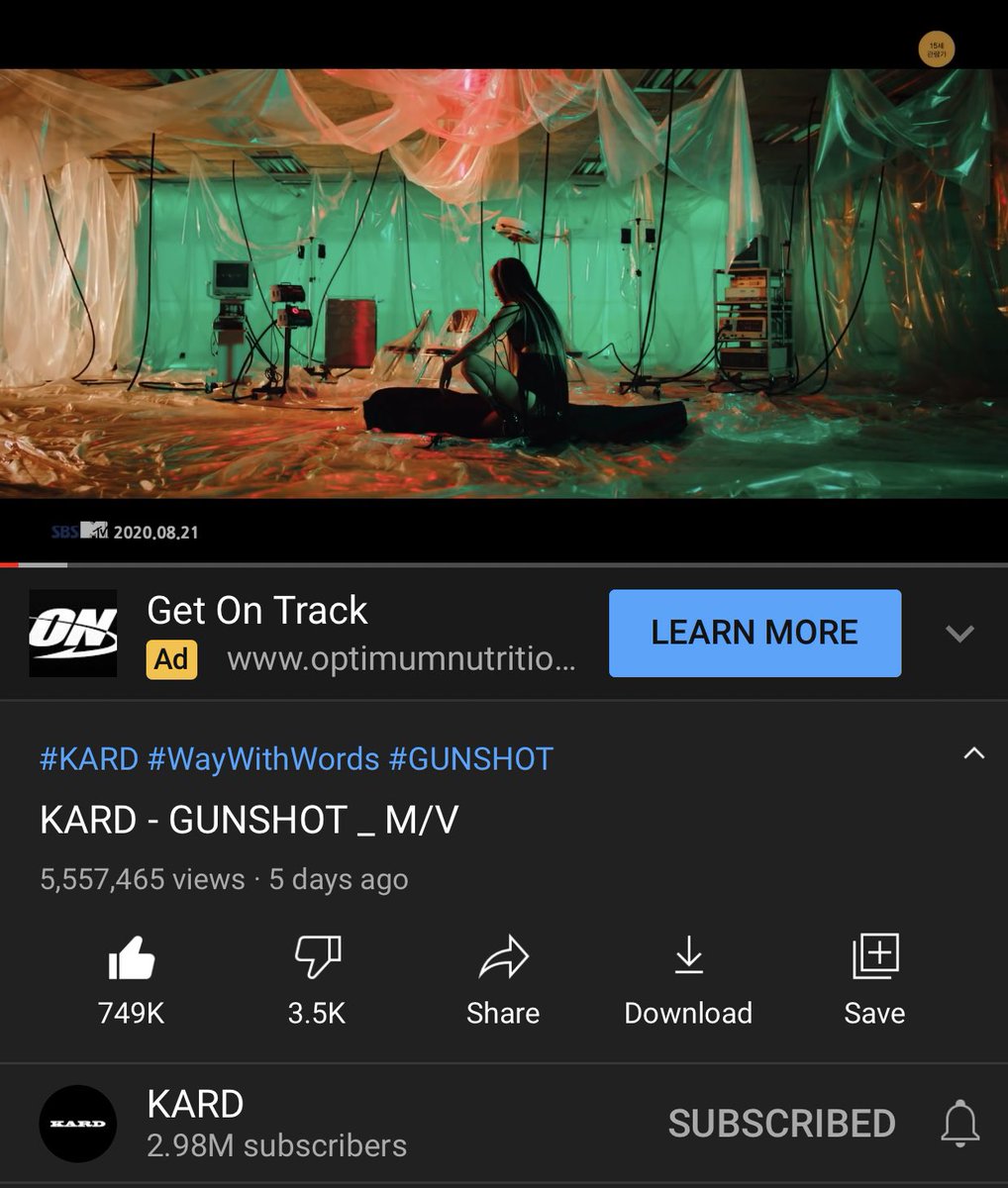 kardIuvr's tweet photo. [HOURLY INCREASE UPDATE]
Genie: 200+
Gunshot mv: 12k+
1thek: 3k+
Inkigayo stage: 1k+

we are NOT doing good. keep streaming these 3 videos specifically. dm for genie passes. 
streams count the MOST for music shows.

#STREAMGUNSHOT #KARD #KARD_GUNSHOT #KARDFIRSTWIN @KARD_Official https://t.co/kM5BrVI5sB