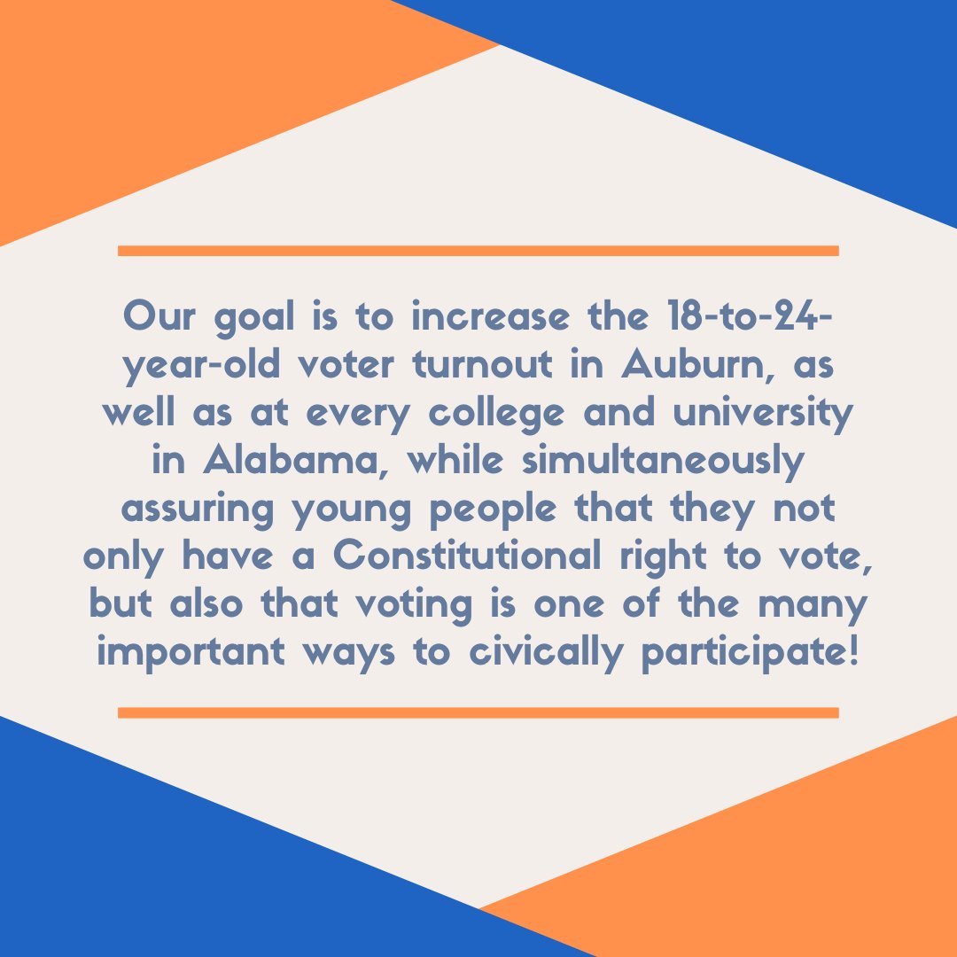 au_vote's tweet photo. Tune in with us for all of your nonpartisan Alabama Voting information &amp; resources 🚀 https://t.co/o5vjkvIVER