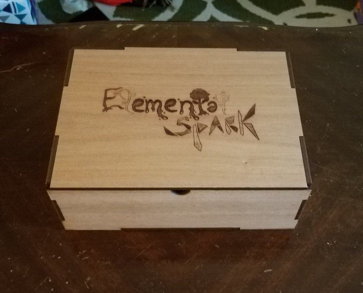 SheepAblaze's tweet photo. Look at these BEAUTIFUL wood copies 😍

#ElementalSpark #boardgames #geek #gamenight #kicktstarter #elements #crowdfunding #indie #indiegame #tabletop #tabletopgames #gamenight #digitalart #boardgamegeek #illustration #geek #gamenight #digitalart  #board #boardgames #GenCon https://t.co/9918Qupgsh