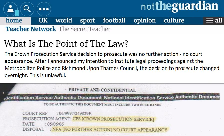 And then the Crown Prosecution Service further abused their powers to change the charging decision from no further action to action. #R4today  #Talkradio  #LBC