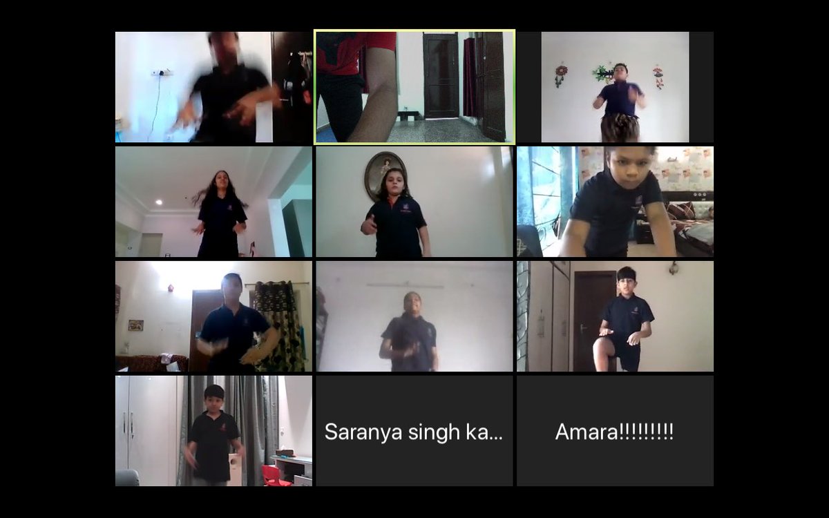 gaurav_2059's tweet photo. Morning fitness routine.
#MYP Ss starting their day with fitness workout and exercises.
#healthylifestyle #OnlineClasses #fitnessmotivation #MYPconnectEd #FitnessGoals @Prometheus_Edu @MukeshQAIT @rash029 @PallShar https://t.co/tdf3I1PkAP
