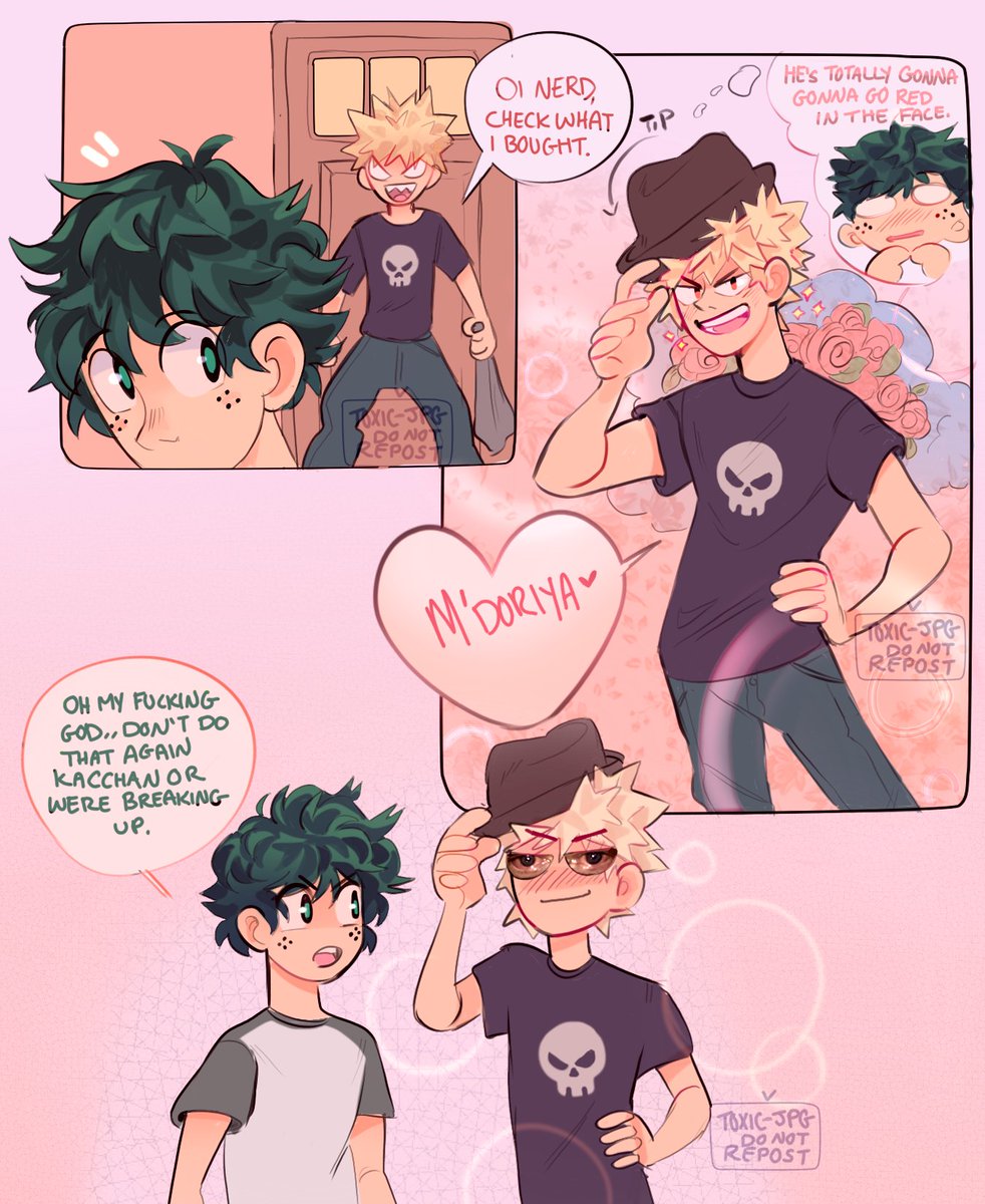 the first and last time kacchan flirts 
#bnha #bkdk #bakudeku #fanart 