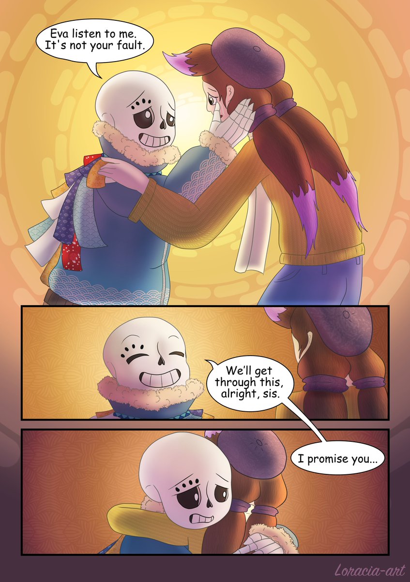 Loraciaart's tweet photo. CREATALE page 20-21
#undertale #comic #sans #undertaleau #sansau #eva #creatale #humanundertale #perseverance https://t.co/hHF2LtyawG
