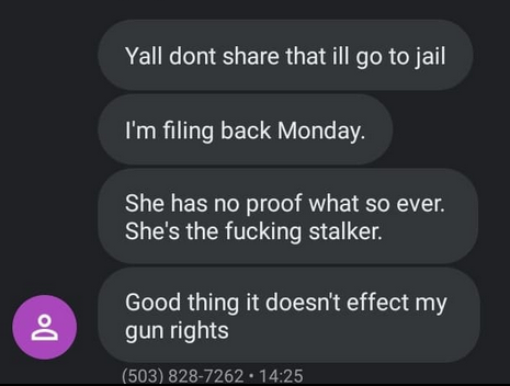 AnonF12PDX's tweet photo. Let's start with Dixie Lea Bailey, she gets arrested if this gets exposed to the public, she even told you not to share it.

Go back to Telegram, we will find you there too. You are not safe anywhere. https://t.co/1laDu3My5w