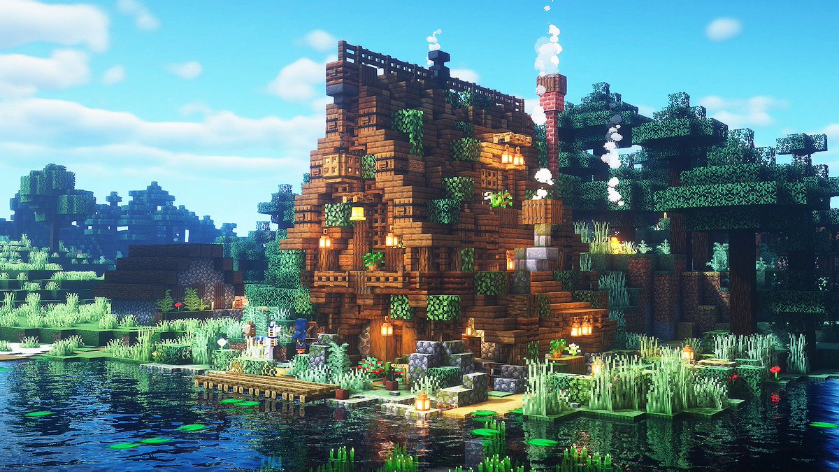 Freedom Lakeside House 海に続いて湖畔の家を作ったよ T Co Uq0oa1dhtm マイクラ マインクラフト Minecraft Minecraft建築コミュ Minecraftbuild Architect Interior Tutorial 建築 Base T Co 5o4ljsorsf