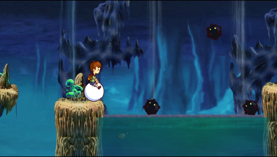 Tsumiaki's tweet image. I was enjoying #ABoyandHisBlob until i got to this level. It&apos;s impossible. I don&apos;t know how kids can finish this.