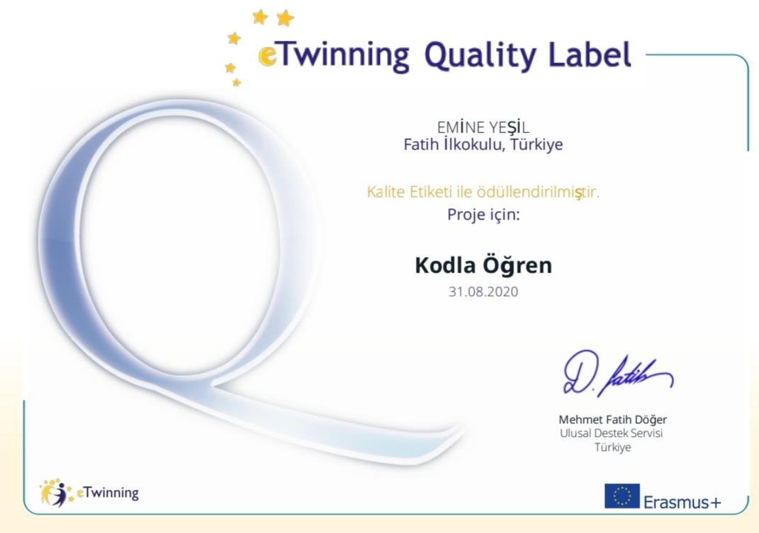 YELDORUK's tweet photo. Kalite etiketim. Çok mutluyum. Bu yolda herzaman yardımcı olan il koordinatörümüz Bircan Keleş ile proje kurucularım ve ortaklarıma teşekkür ederim.🍀🍀
#eTwinningTürkiye
#eTwinningKaliteEtiketi
#eTwinningMersin https://t.co/vjPzqgtIAU