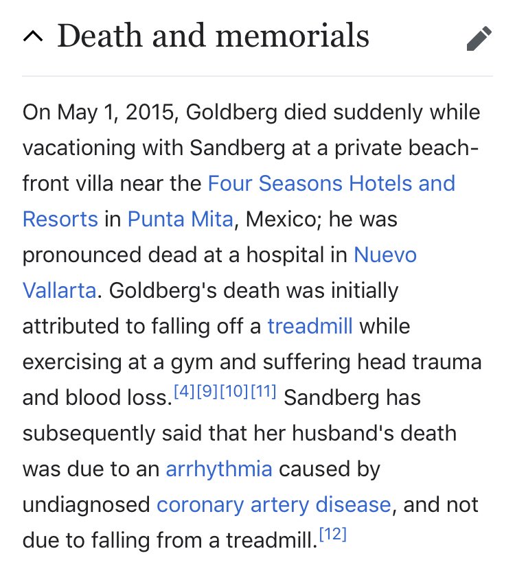 130/ DAVE GOLDBERG (Died 2015 @ 47)CEO of SurveyMonkeyHarvardWife is a big one (see next)Dave died suddenly under strange circumstancesContributed to both, as well as Kloubacher