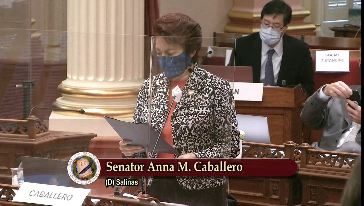 Here we go.  #AB3088, the statewide eviction moratorium, up in CA senate nowif passed, will still need to make the rounds back to the Assembly