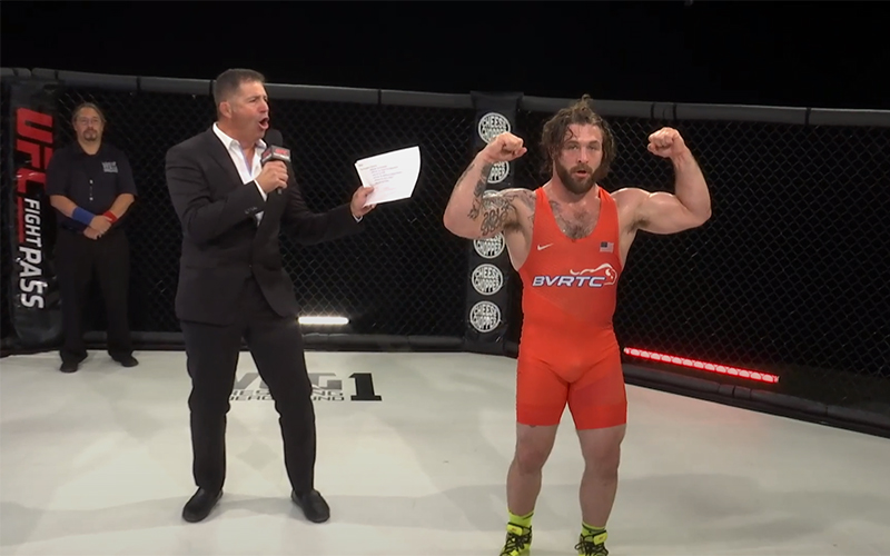 USAWrestling's tweet photo. #GrecoMonday: Talking with @b_provisor74  about his big win at Wrestling Underground No. 1 on UFC Fight Pass
@WUG_Wrestling  @UfCFightPass

📽️: https://t.co/FlFvsbWed8 https://t.co/6ajU5n3hRc