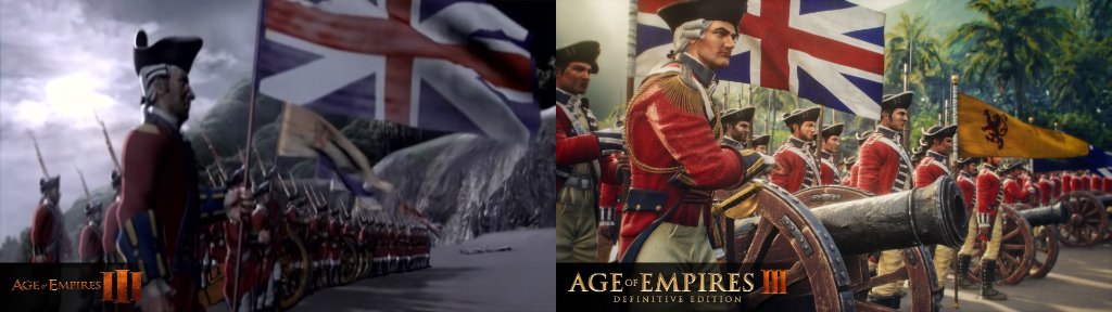 AgeOfEmpires's tweet image. The internet's love for #AgeofEmpiresIII:DE (and especially that capybara...) earned some cinematic comparisons for today! The nostalgia continues for the 15-year-old game, renewed in this 4K Ultra remaster! What are you most excited about?