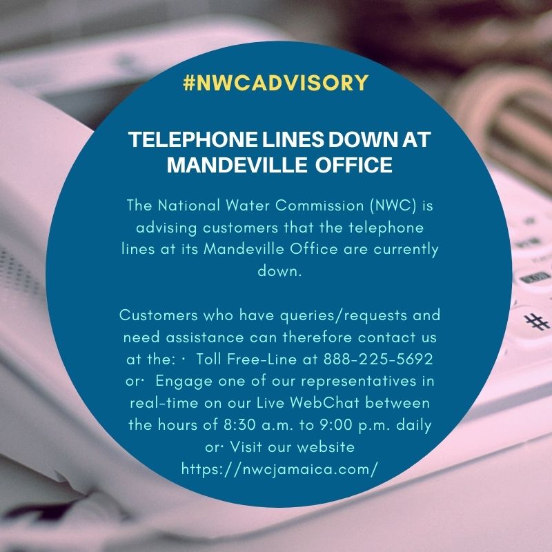 National Water Commission Mandeville, Manchester