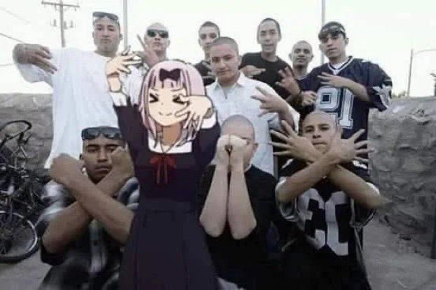 anime girls edited into pics: a thread
