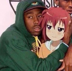anime girls edited into pics: a thread