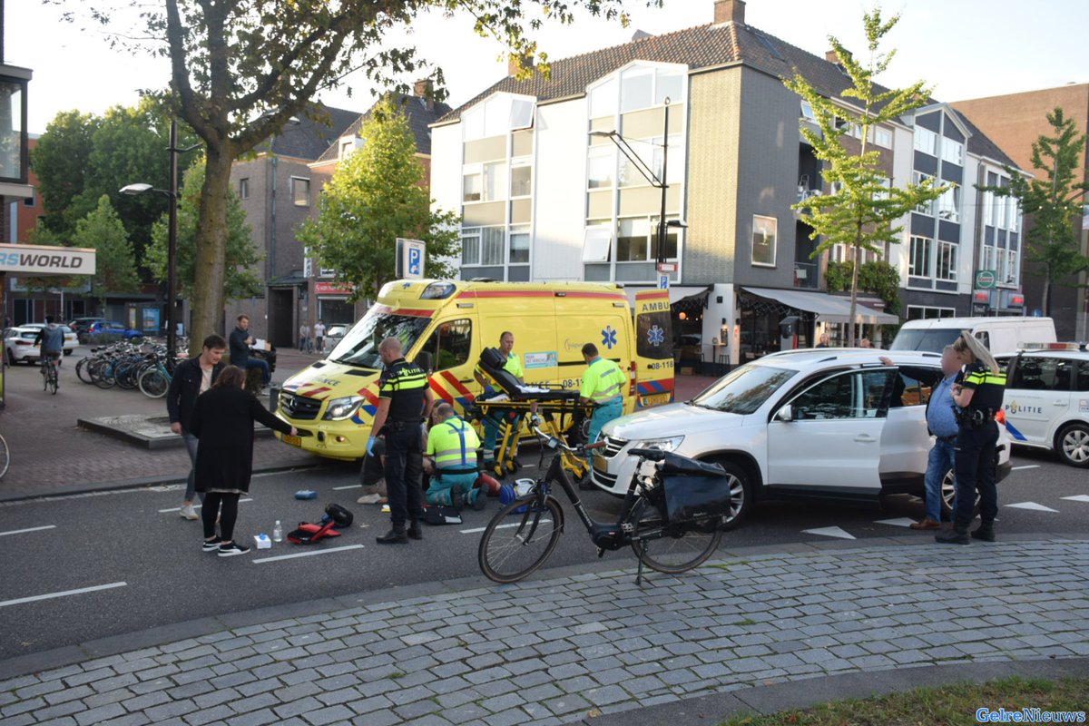 Fietser loopt hoofdwond op bij ongeval Nijmegen -..