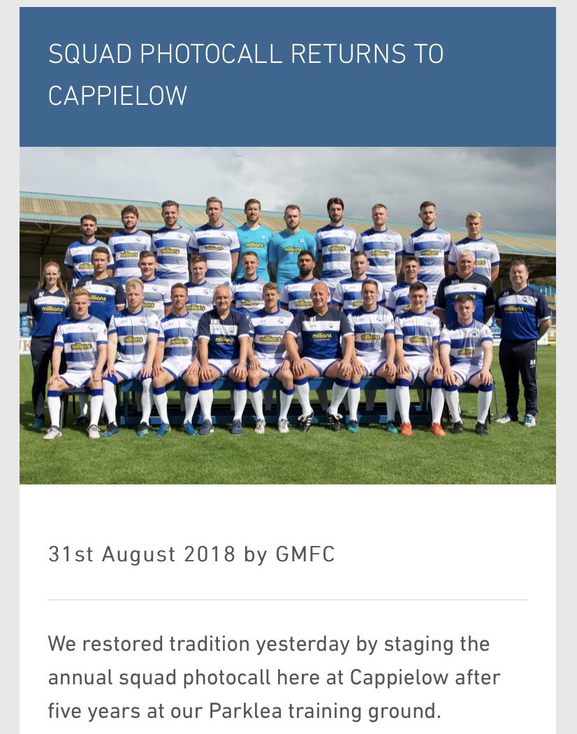 Oh you better believe it. ‘Super’ Ray was announced that afternoon to the utter disbelief of those at Cappielow and everyone else in Scottish Football. Morton had published their squad photos with him in it just hours earlier.