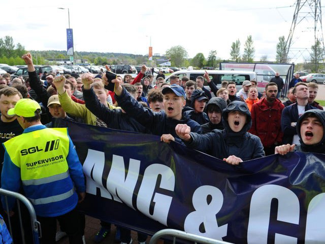 Most of the Falkirk fans’ anger was directed at the board for being a bunch of charlatans, but few were convinced by McKinnon either.Thankfully, they kept him on though, as he told the media he could take Falkirk back to where they belong, the Premiership.