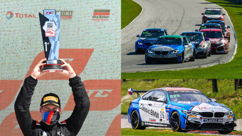 MotorRacinPress's tweet photo. Toby Grahovec Scores Wild TC America Win at Road America; Leads Fast Track Racing/Classic BMW Team in SRO Competition
--> https://t.co/4HIqYu4D9t
__
@CBMWM @ClassicBMWPlano @Tobygrahovec @chanhullracing #BrysonLew #bmwcustomerracing #BMW #TouringCar #GT4SprintX @roadamerica https://t.co/a4OSjWrznM