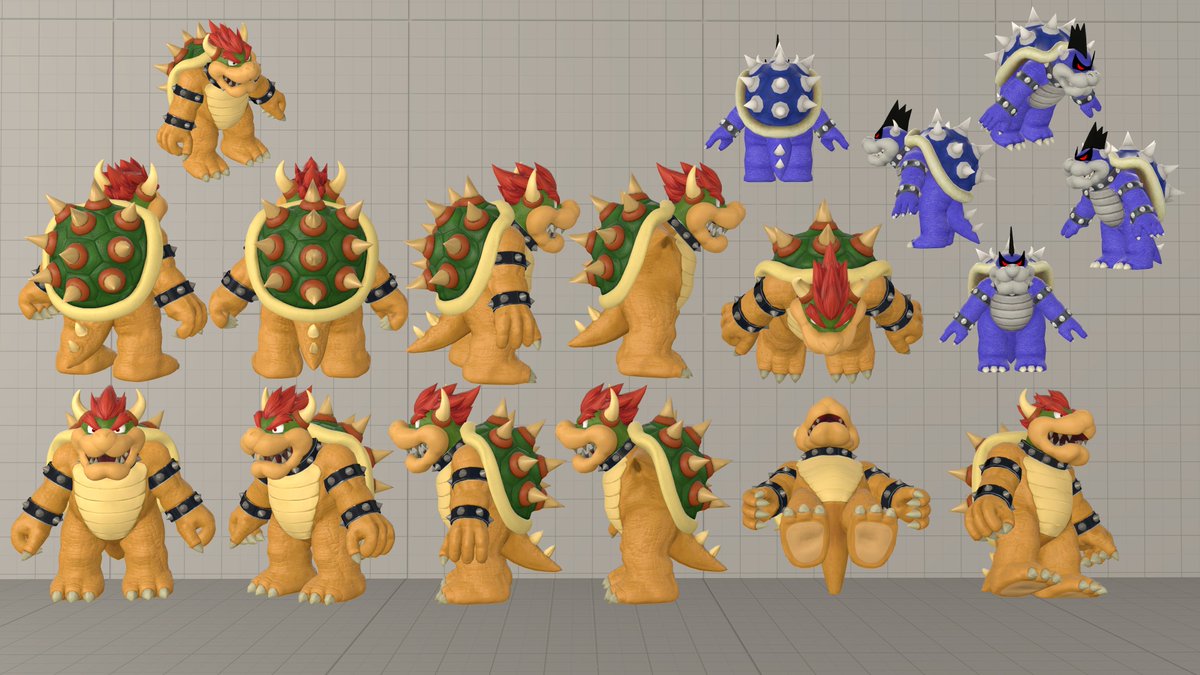 14. Bowser and Giga Bowser