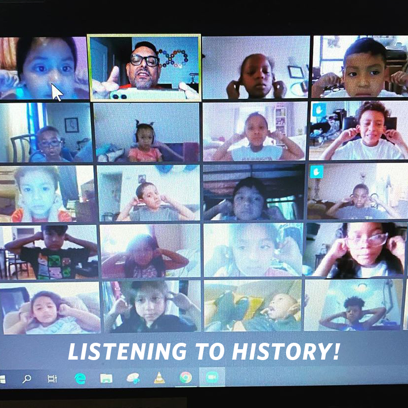 KIPPNYC's tweet photo. At #KIPPInfinity, first graders in Mr. Pro's class were "All Ears" as they learned about and listened to music by artists that performed at the Apollo Theater. #KIPPNYC https://t.co/JKALUimGoQ