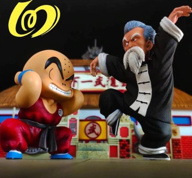 <a href="/DukeGarfito/">Alejandro Garçia</a> 😏🤔

100% Studio - Muten Roshi y Krilin
- Tenéis varias opciones de compra 
- De resina
- Muten Roshi: 10 cm  
- Krilin: 8 cm
- PO abierto!
- Enlace: fanaticanimestore.com/pre-order-100-…

#DragonBall #MutenRoshi #KameSennin #Krilin