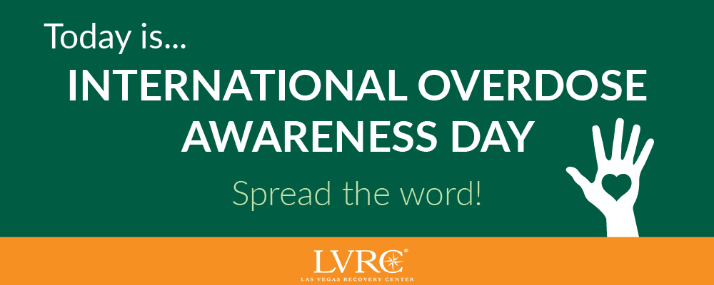 Let us raise overdose awareness &amp; reduce the stigma of drug-related deaths. Learn the signs of overdose &amp; seek recovery resources. If you or a loved one are facing mental or substance abuse disorders, reach out to SAMHSA (800) 662-4357 or LVRC (888) 219-1158