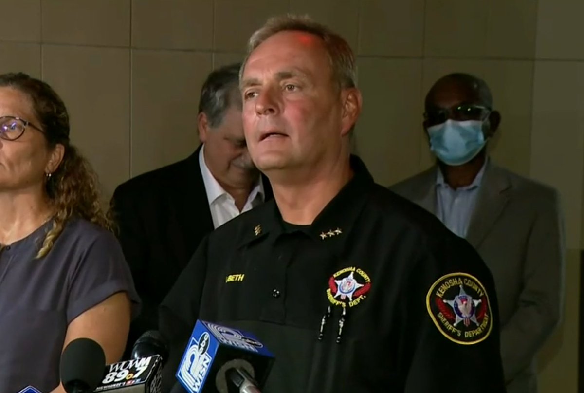 Kenosha Sheriff David Beck asked if president should visit tomorrow. "Some thing he should and some think he shouldn't. For me to give my opinion on that doesn't matter."He does say it makes more work for his department.